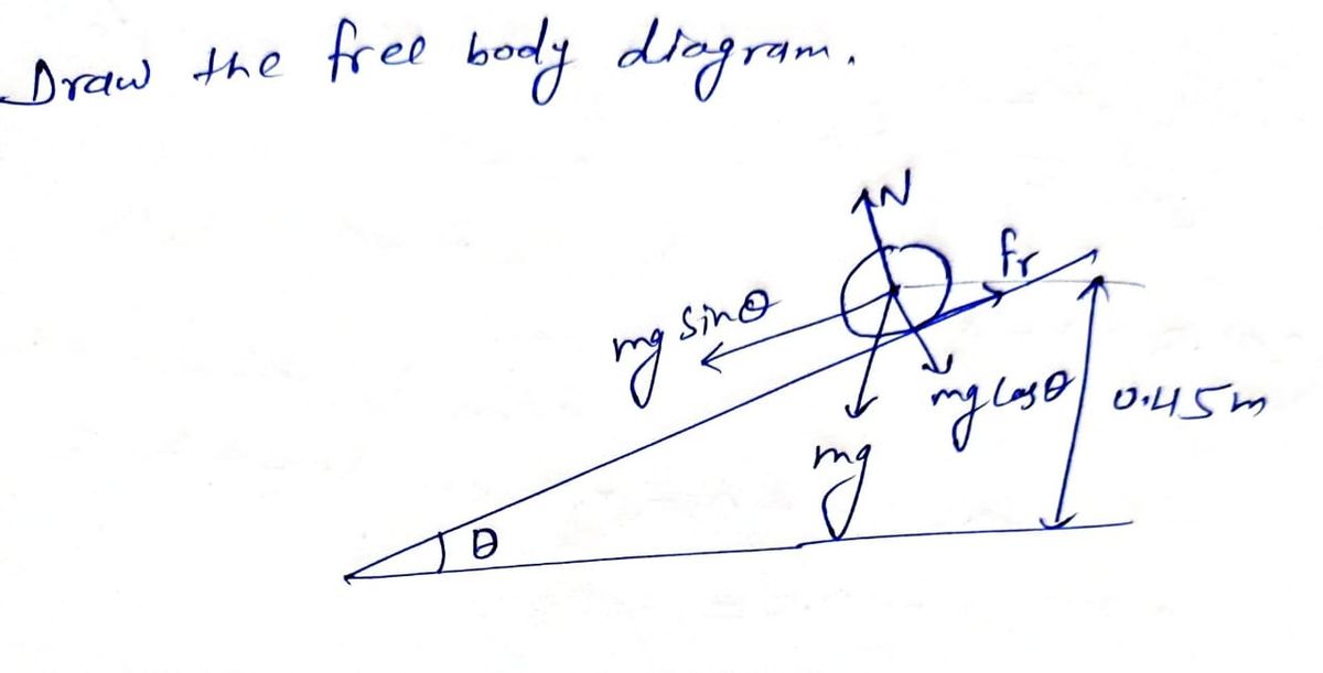 Physics homework question answer, step 1, image 1